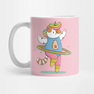 80's Cat Unicorn Mug